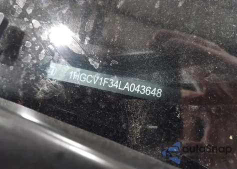 2020 Honda Accord Sport z USA, uszkodzony, nr VIN 1HGCV1F34LA043648